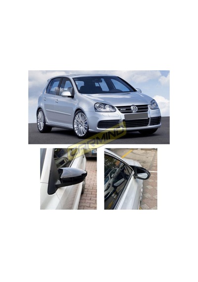 Vw Golf 5 Batman Yarasa Ayna Kapağı Piano Black 2003-2009