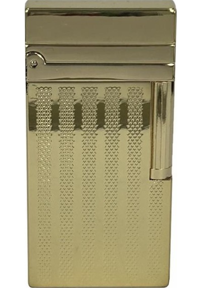 Dupont Tarz Yandan Çarklı Metal Çakmak Altın Metal