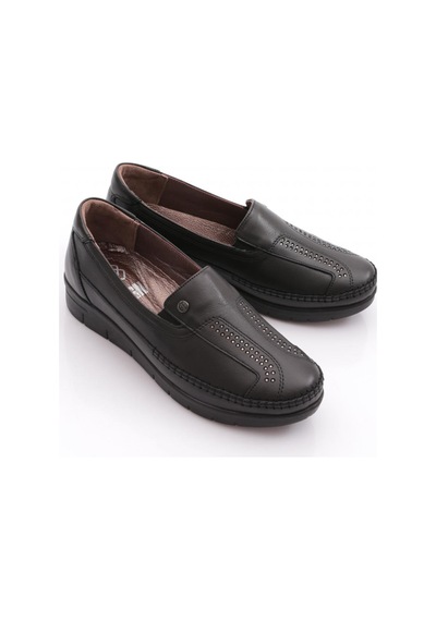 Dgn 2002 Kadin Comfort Ayakkabi Siyah