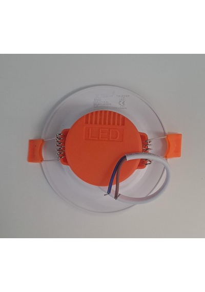 Zmr 5 Watt Smd Led Spot Krom Çizgi Beyaz Kasa Beyaz Işık 450lm 6500k