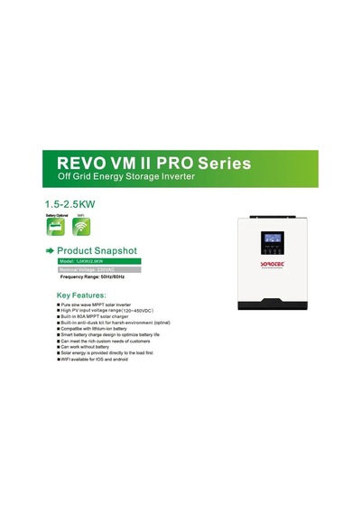 Sorotec 1.5kw Hv Mppt Akıllı İnverter 12v