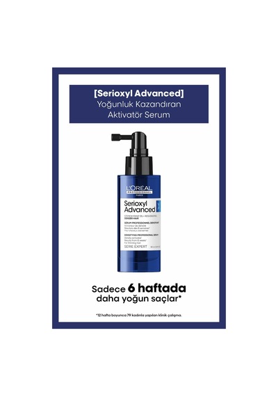 L'Oréal Professionnel Serie Expert Serioxyl Advanced Şampuan 300 ML + Serum 90 ML