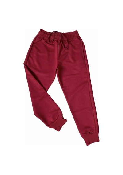 Nacar Store Unisex Çocuk Bordo Lacivert Eşofman Altı 2"lipaket Bordo-laci