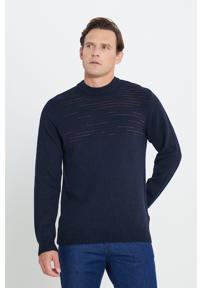 AC&Co / Altınyıldız Classics Erkek Lacivert-Bordo Standart Fit Normal Kesim Yarım Balıkçı Yaka Yünlü Triko 4A4923100204LBRXXL Lacivert - Bordo AC&Co / Altınyıldız Classics Erkek Lacivert-Bordo Standart Fit Normal Kesim Yarım Balıkçı Yaka Yünlü Triko 4A4923100204LBRXXL Lacivert - Bordo