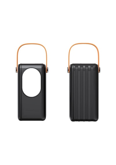 Cepini Cp-05 50.000mah Pd 22.5w Hızlı Şarj Destekli Powerbank - Dahili 4 Kablolu Ve Led Aydınlatmalı - Siyah