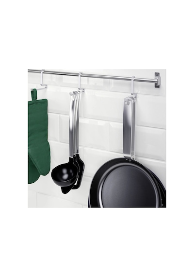 Ikea Kungsfors Banyo Askısı 3 Kancalı 10 X 8 Cm Krom