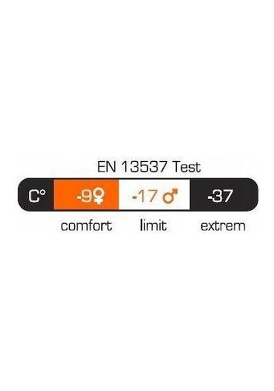 Pinguin Expert -36 Derece Uyku Tulumu Sol Fermuar Turuncu