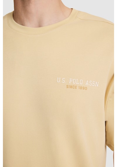 U.s. Polo Assn. Erkek Bej Tişört 50327169-vr011