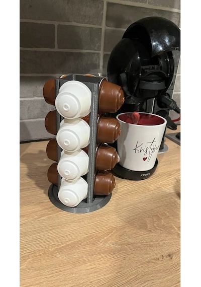Dolce Gusto Kapsül Kahve Uyumlu Stand Siyah