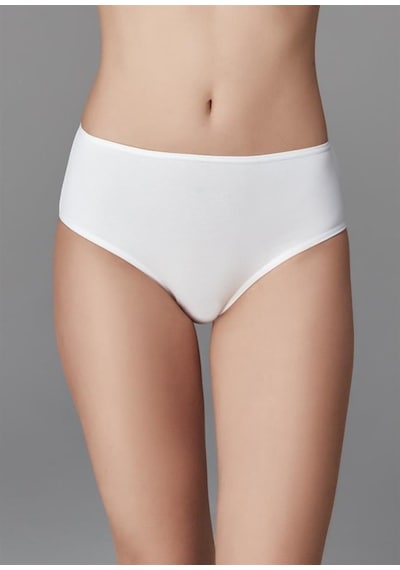Eros Bayan Yüksek Bel Izsiz Slip 5'Li Karışık Renk Ersk760 Çok Renkli