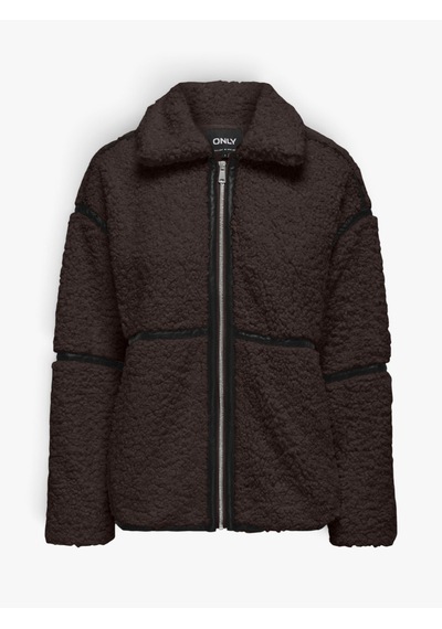 Only Onlparıs Teddy Jacket Otw Cc Kadın Kahverengi Mont - 15322440
