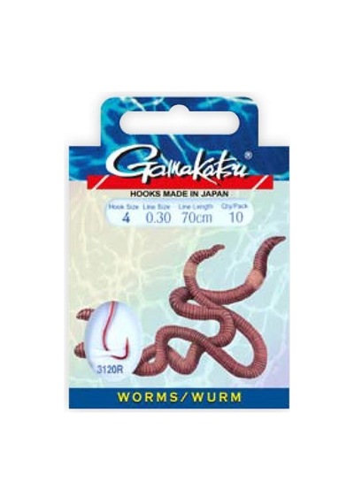 D. Gamakatsu Bks-3120R Worm Iğne Takımı 70Cm  6