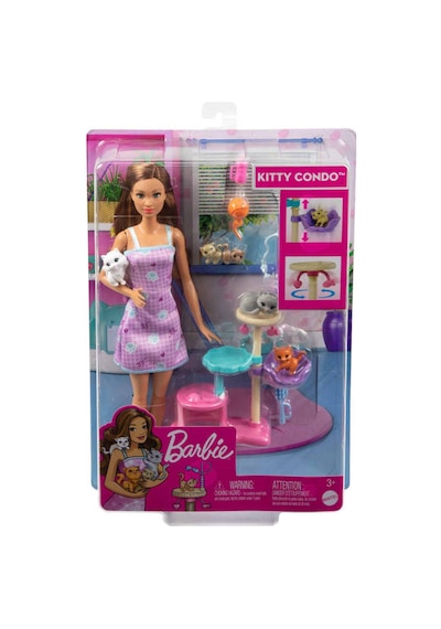 Barbie ve Yavru Kedileri Oyun Seti  HHB70