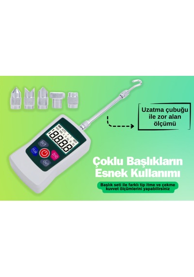 Loyka Amf-50 Dijital İtme Çekme Kuvveti Ölçer 50 Newton