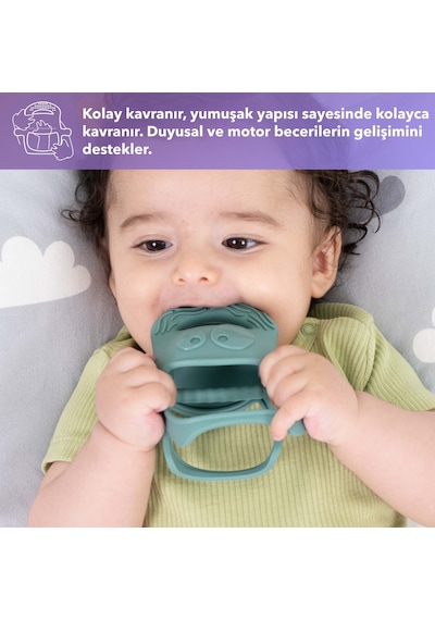 Mochi Diş Kaşıyıcı Gri
