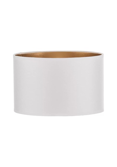 Levaillant Krem Abajur Şapka & Başlık - İçi Gold Kaplama, 30 Cm Çap, 21 Cm Yükseklik - Özel Üretim & Kusursuz Diğer