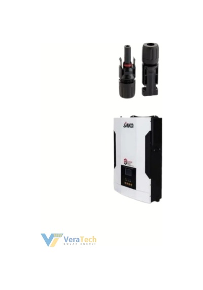 Büyük Bahçe Evi Solar Paketi 6.2kw İnverter 4800w Güneş Paneli 800ah Jel Akü