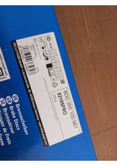 MERCEDES W201 W202 W124 ARKA FREN DİSKİ TAKIMI HELLA