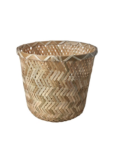 Bambu Saksı, Bambu, 15 Cm 15 Cmx28 Cm 1 Kg