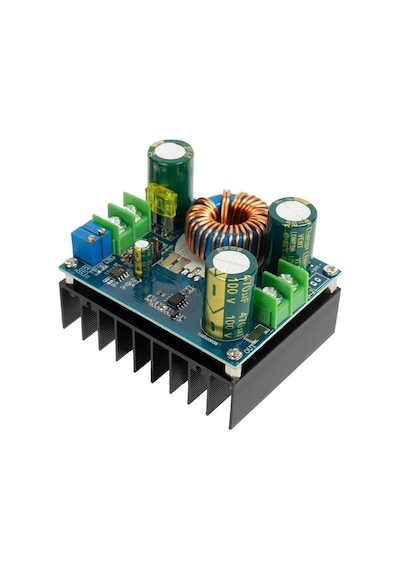 DC 12-80V 600W Ayarlanabilir Voltaj ve Sabit Akım Ayarlı Gerilim Yükseltici Modülü