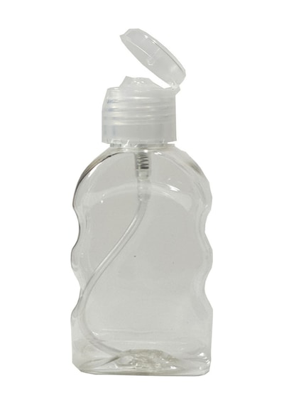 Paradise kapaklı Başlı Plastik Boş Pet Şişe 50 ml 100 Adet