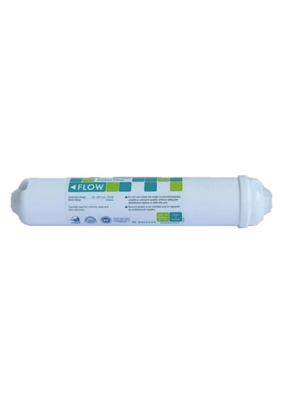 Purefer K12-GT-WW inline Post Carbon Tatlandırıcı Filtre Karbon Quick Giriş Çıkışlı