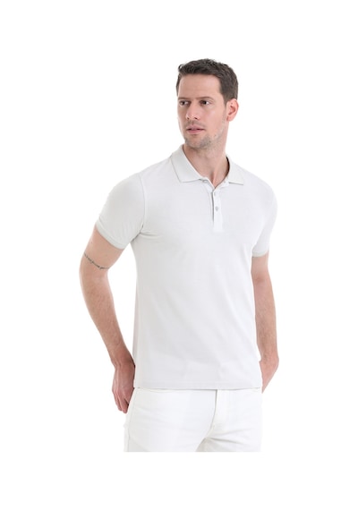 Hatemoğlu Gri Regular Fit Düz Polo Yaka Tişört 3536etc22c03 Ag1 Gri
