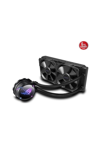 Asus 240mm Rog Strıx Lc Iı 240 Rgb Am5-1700p Sıvı Soğutuculu İşlemci Fanı
