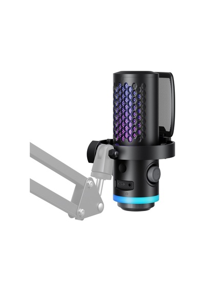 Boya Castmic G40b Rgb Aydınlatmalı Gürültü Engellemeli Usb Mikrofon Ve Boom Arm Set
