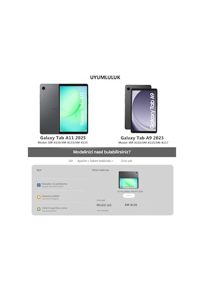 Covpor Samsung Galaxy Tab A11 / A9 8.7 İnç İle Uyumlu Standlı Askılı Karakterli Çocuk Kılıfı - Astronot