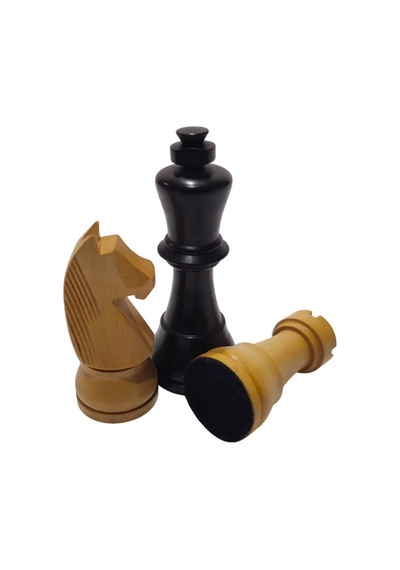 Hln Ahşap Satranç Figürü Box-ebo-3,75"