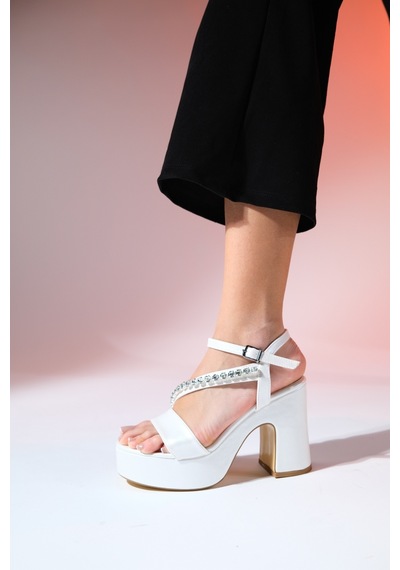 Luvishoes Milton Sedef Cilt Taşlı Kadın Platform Topuklu Abiye Ayakkabı Luvishoes Milton Sedef Cilt Taşlı Kadın Platform Topuklu Abiye Ayakkabı