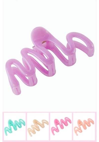Zikzak Mandal Toka 10 Cm Pembe