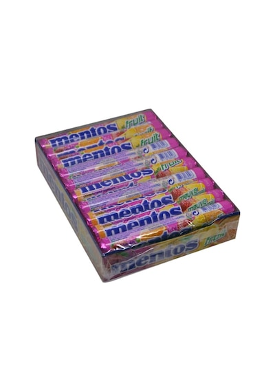 Mentos Çilek , Portakal , Limon Aromalı Çiğnene Draje Şekerleme 37,5 Gr 20 Adet-225