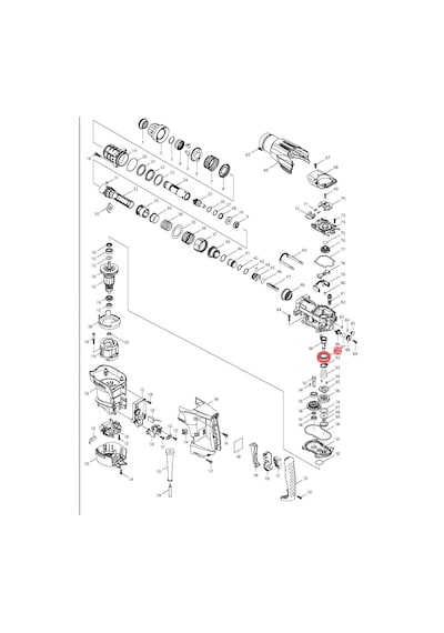 Makita HR3540C Rulman 6004 Ürün Kodu 211332-2