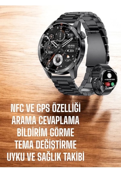 Çift Kordonlu Yüksek Çözünürlüklü Akıllı Saat Uyku İzleyici &amp