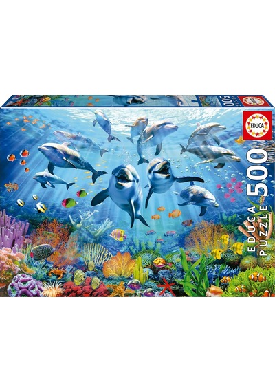 Educa Puzzle 500 Parça Deniz Altında Parti 19901