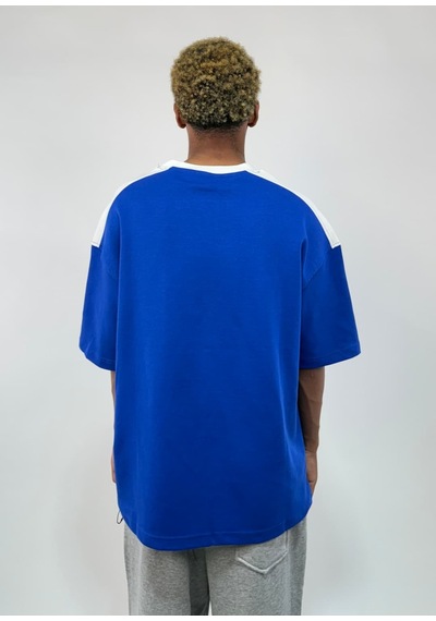 Zaee Italia Heritage Oversize Tişört Mavi