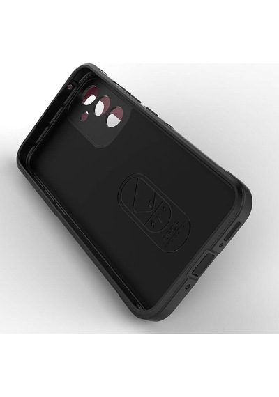 Zore Galaxy A54 Kılıf Esnek Tpu Oyuklu Arka Yüzey Tasarımlı Ogaa Etnik Silikon Kapak - Kırmızı
