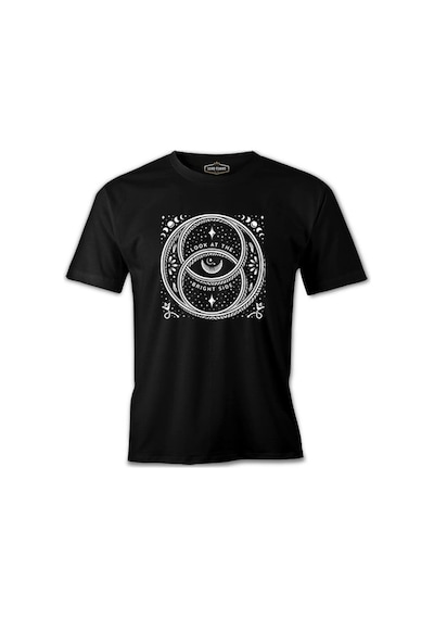 Bright Side Siyah Erkek Tshirt 001
