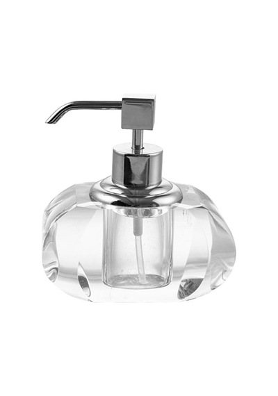 Cyrstal Accessory Soap Dispenser Transparent-chrome 80 Ml Gümüş Tek Ebat Ba2047 006 C1-cr 12 Izgara
