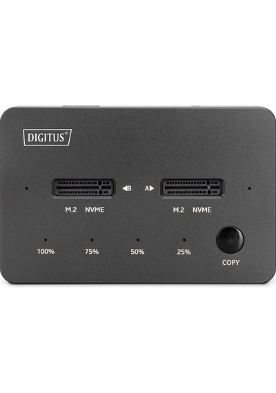 Dıgıtus Nvme Klonlama İstasyonu 2xm.2 Ssd Usb-c 10gbps Sata/nvme Hot-swap