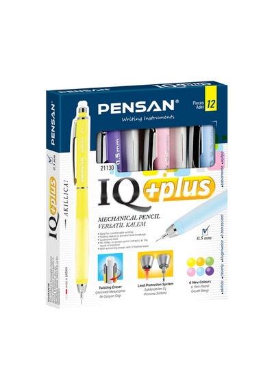 Pensan Versatil Kalem Iq 0.5 Mm 21130 Çok Renkli