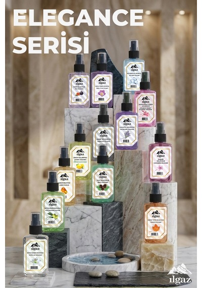 Amber Sprey Kolonya Cep Boy Elegance Series 4'lü Eko Paket - 4x50 Ml
