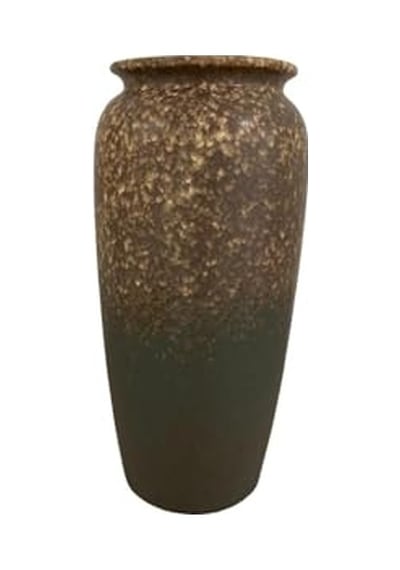 T.concept Modern Uzun Seramik Vazo Kahverengi Gri 42 Cm Genel