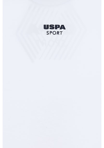 U.S. Polo Assn. Erkek Çocuk Beyaz Comfort Bisiklet Yaka Tişört 50300064-VR013