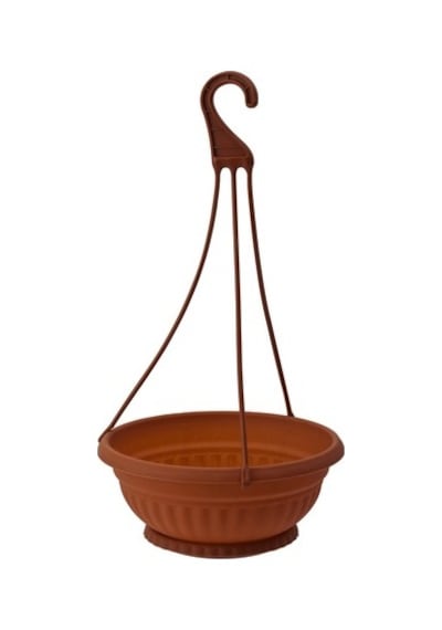 Omnipazar Sy-5735 Askılı Balkon Saksı Kahverengi