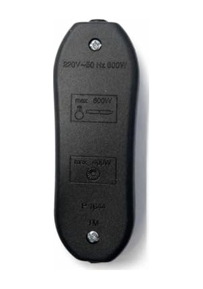 Dimmer Arapuar Anahtarı - Işık Ayarlı Anahtar Siyah