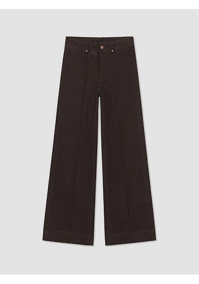 Lcw Modest Kahverengi Wideleg Kadın Jean Pantolon