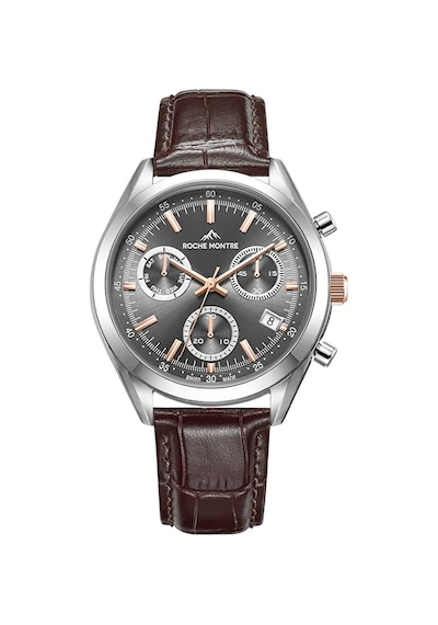 Roche Montre Rmg6016-02 Erkek Kol Saati Metalik Gri